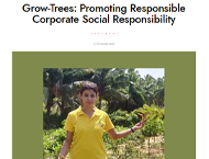 Grow-Trees: Promoting Responsible Corporate Social Responsibility