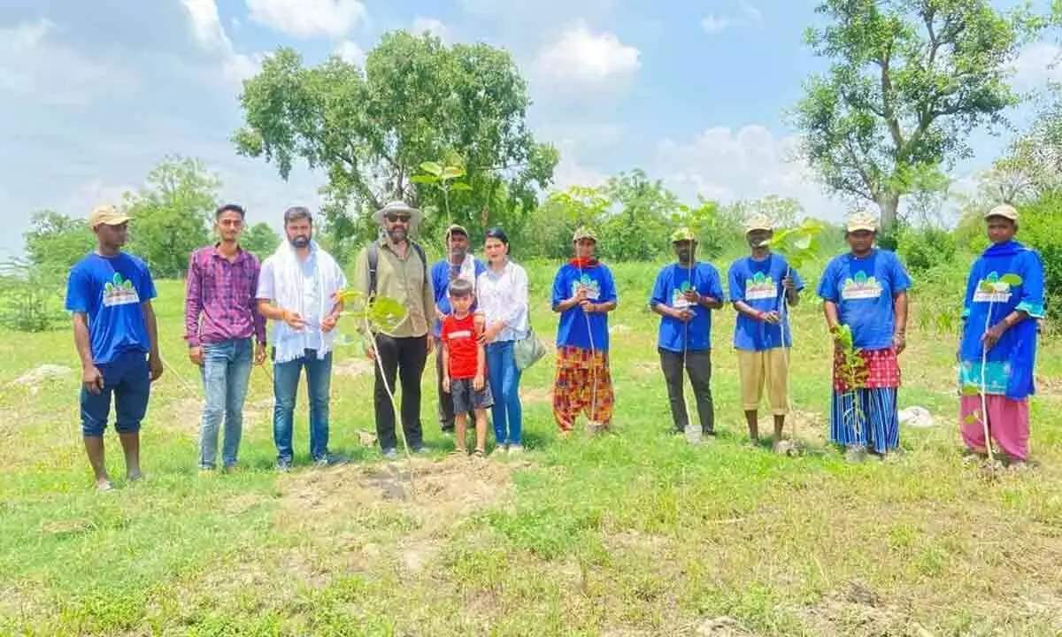 A green pledge to plant 21 million trees for a greener and healthier India in 2024