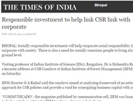 The Times of India, November 16th, 2014