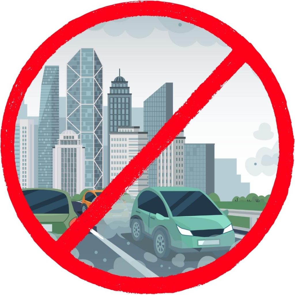 air pollution contributes to increased carbon footprint