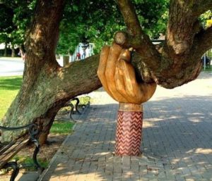 Tree Saving Sculpture